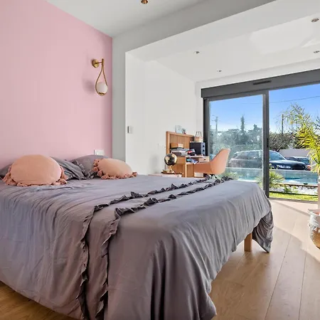Havre De Paix Avec Prestige Cannes Luxe, Piscine Chauffée, Alarme, Caméras Parking Privée Villa Le Cannet